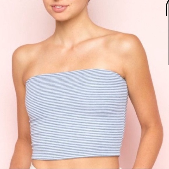 American Eagle Striped tube top - Picture 1 of 3